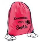 Gym/sport/zwemtas met naam